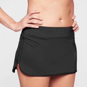 Black Tidal Swim Skort | Athleta